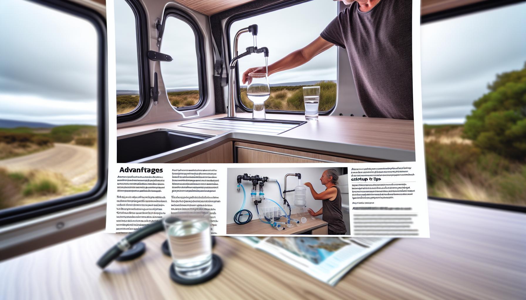 Using onboard Water Systems: Advantages and Setup Tips