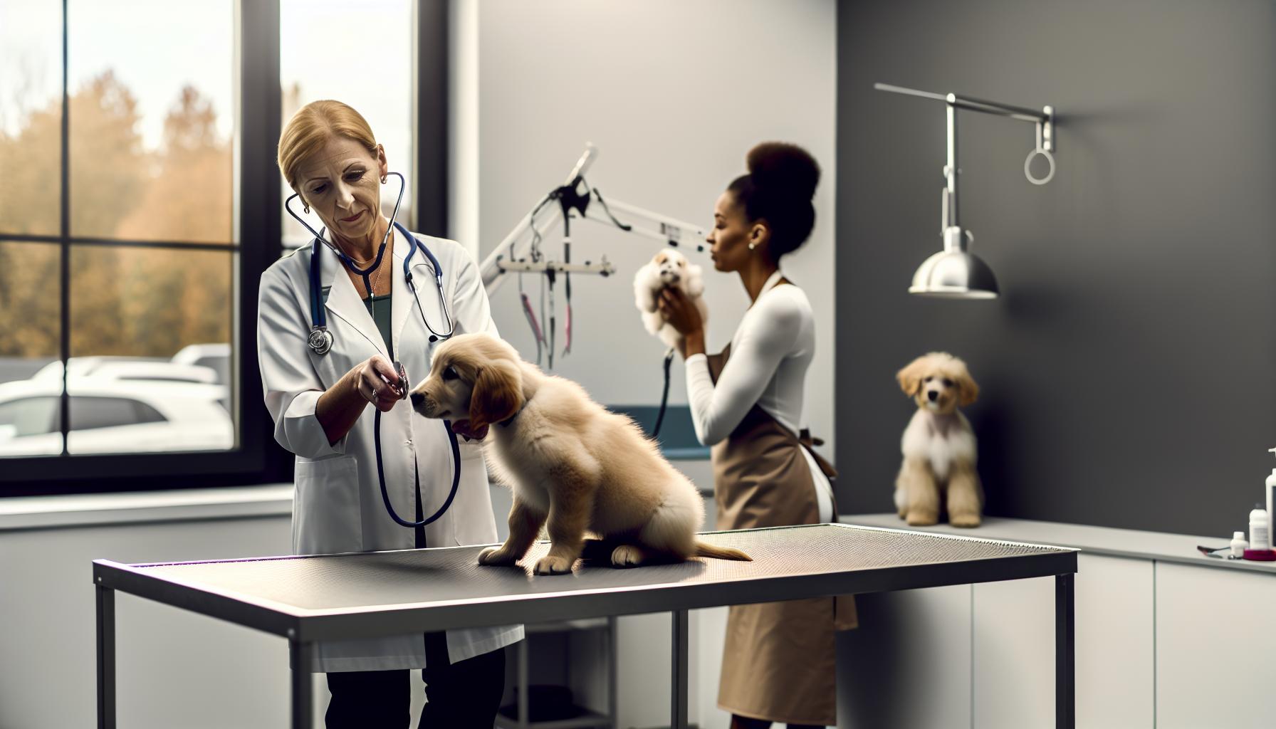 How Soon Can I Take My Puppy to the Groomers? Age & Prep Tips 6 When to choose a Vet Over a Groomer for Puppy Care