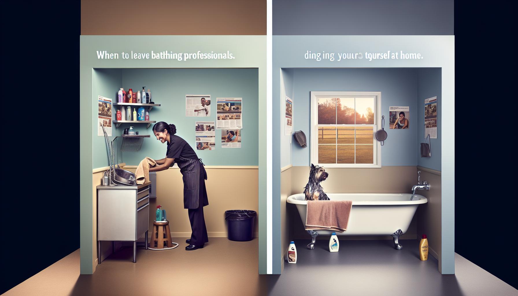 When to Leave Bathing to‍ Professionals vs. DIY ‌at Home