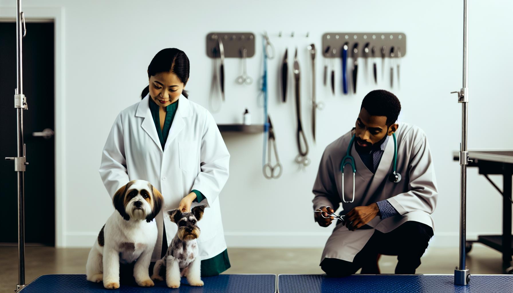 When to See a Vet Instead of a Groomer for Flea Issues