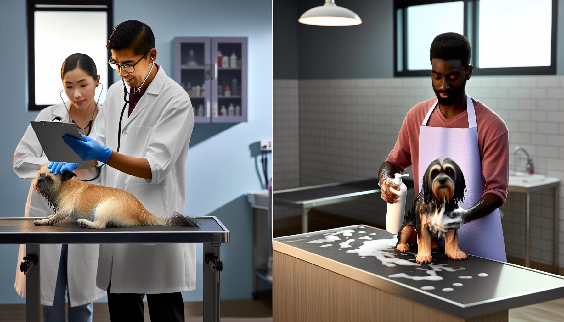 When to ‌Trust a Vet ⁣vs. Groomer for Odor and skin Issues