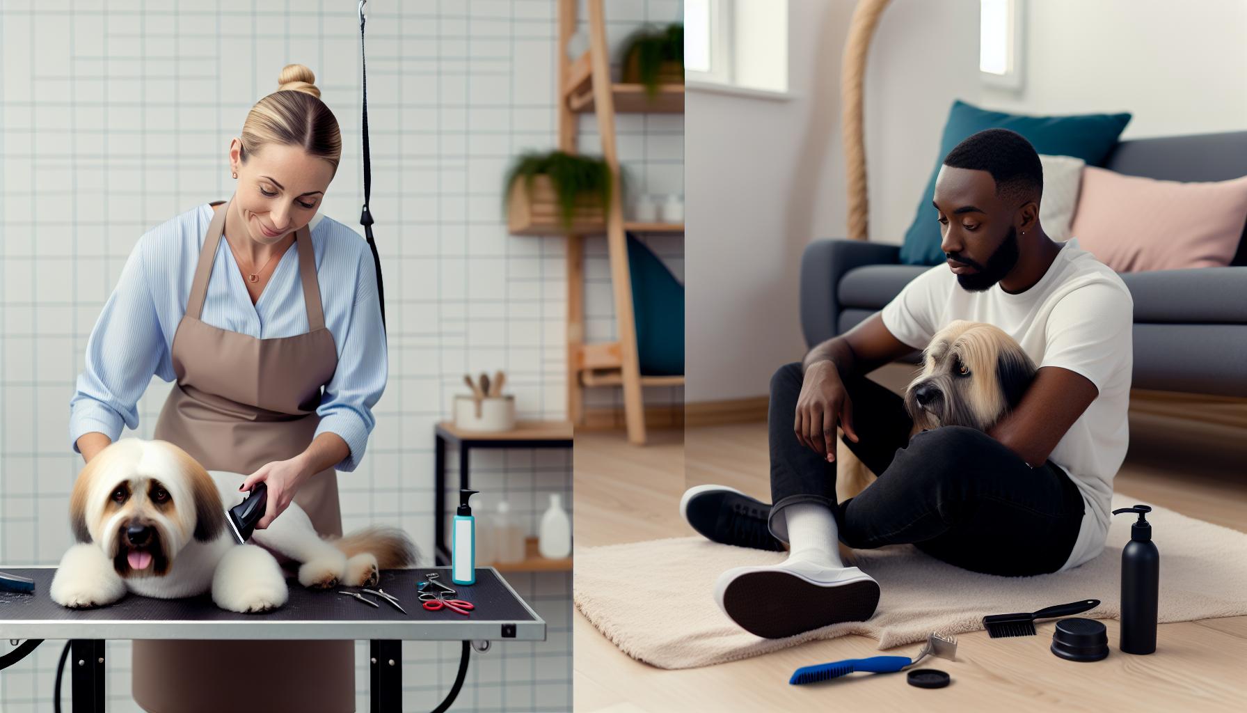 When to ​Visit ⁤a Professional‌ Groomer‍ vs. DIY⁣ Care