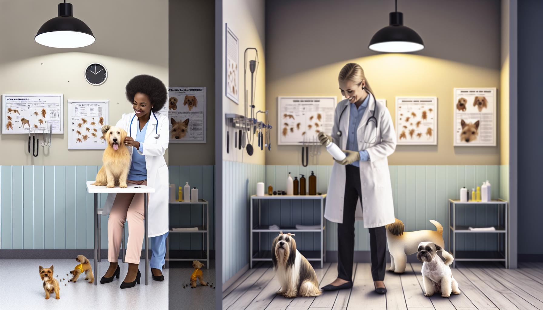 When to⁣ Visit a Vet vs. Rely ​on Groomer Flea Treatment