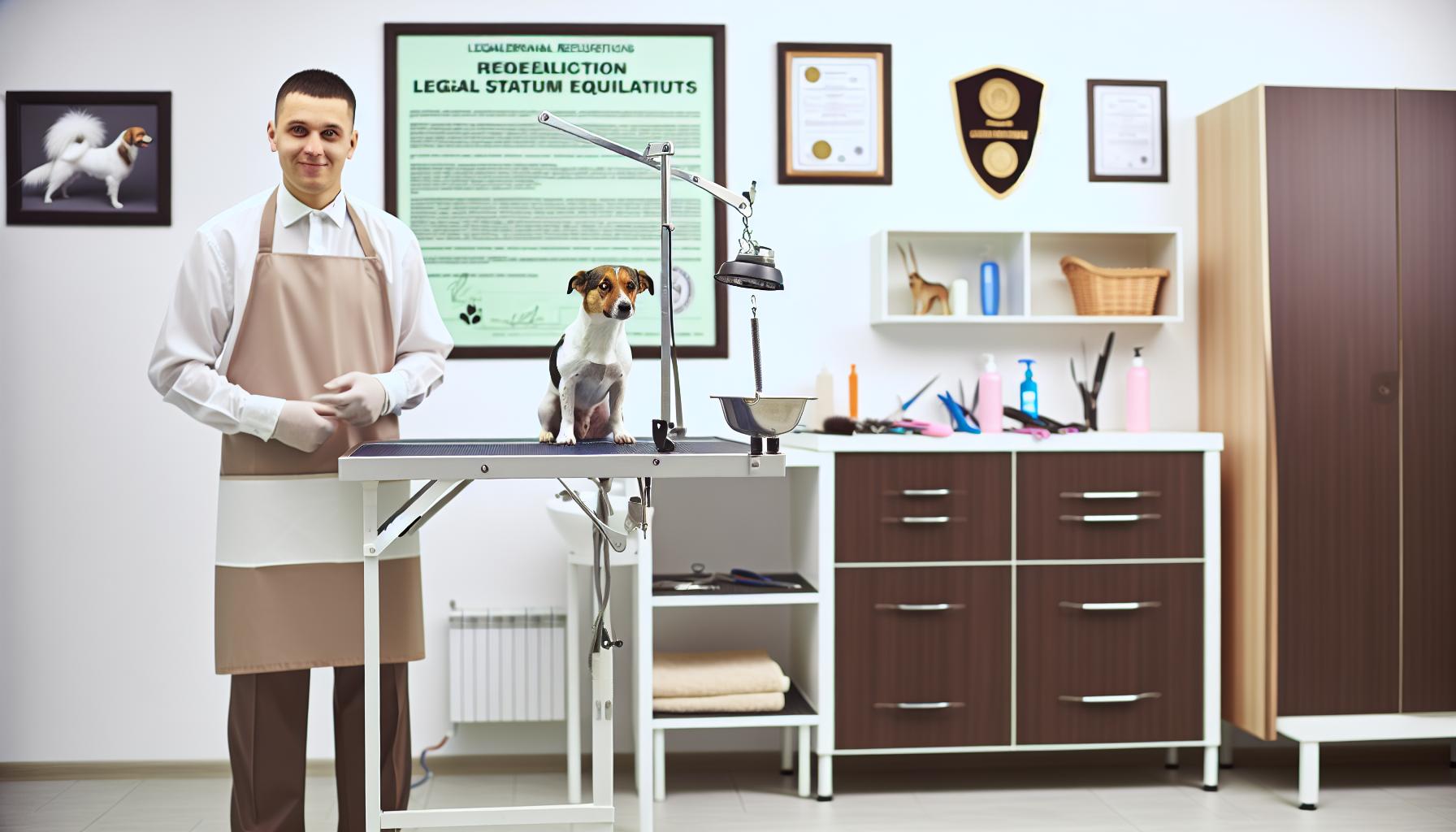 Why Legal Status ​Impacts​ Dog Grooming Businesses