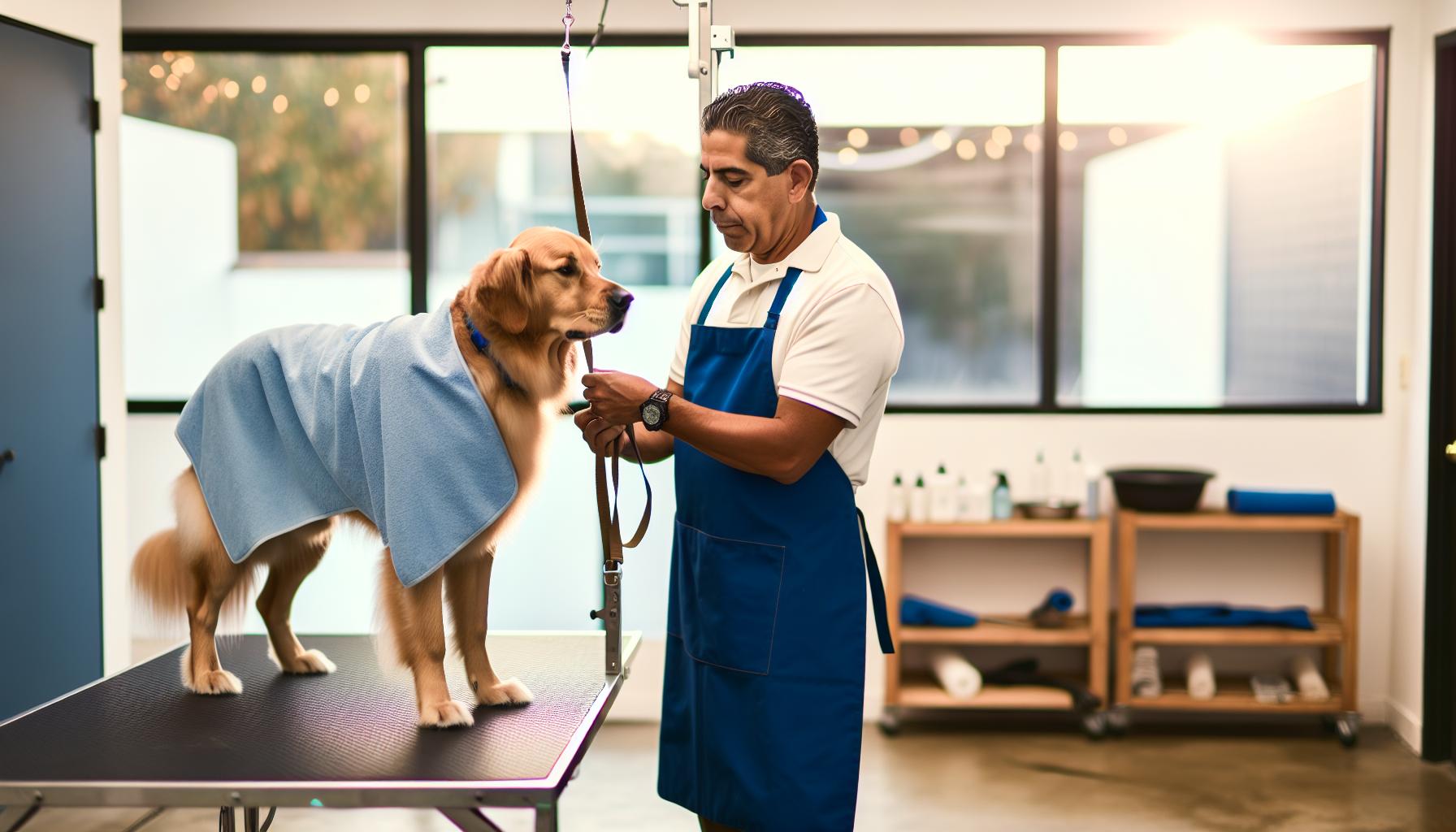 When and Why Groomers Use Gentle Restraints