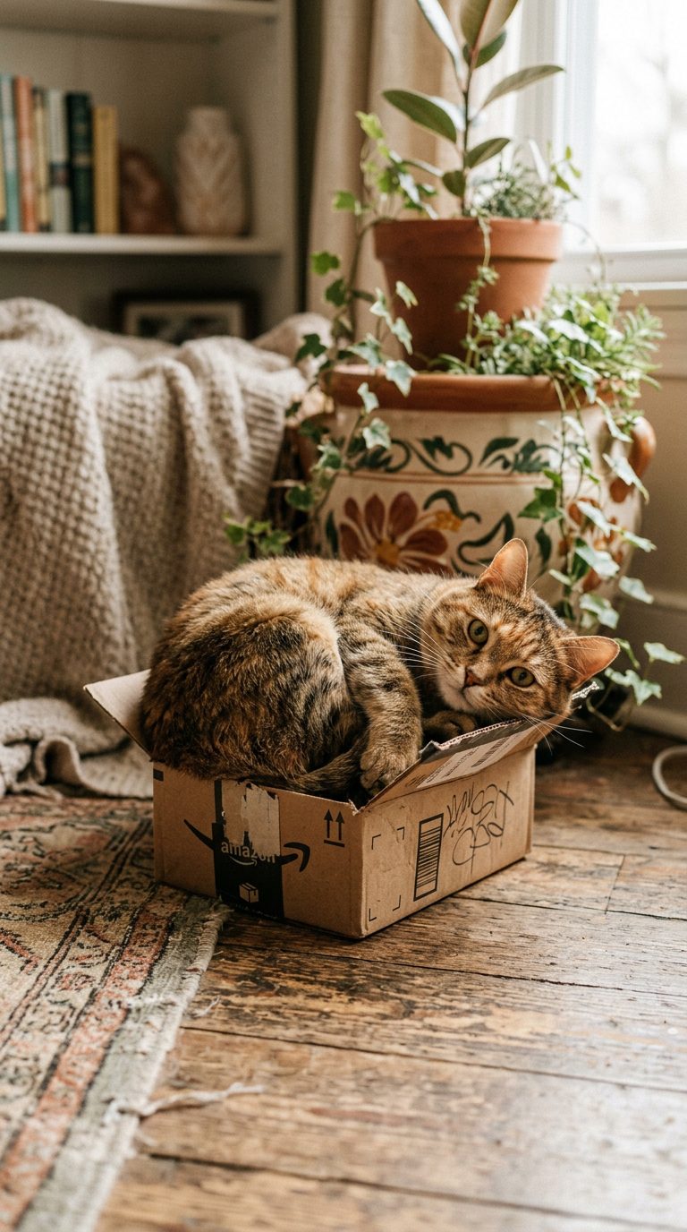 20 Silly Cat Behaviors Decoded (Plus Low-Stress Grooming Hacks) 2 silly cats - (AI Generated Image)