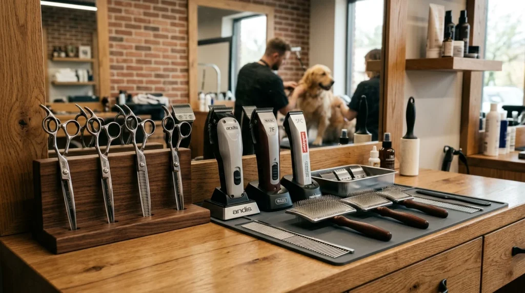 Professional Dog Grooming Tools: Clipper Systems, Shears & Salon Equipment
