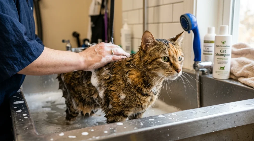 What Soap Is Safe for Cats? Feline Bathing Ingredients & pH Guide