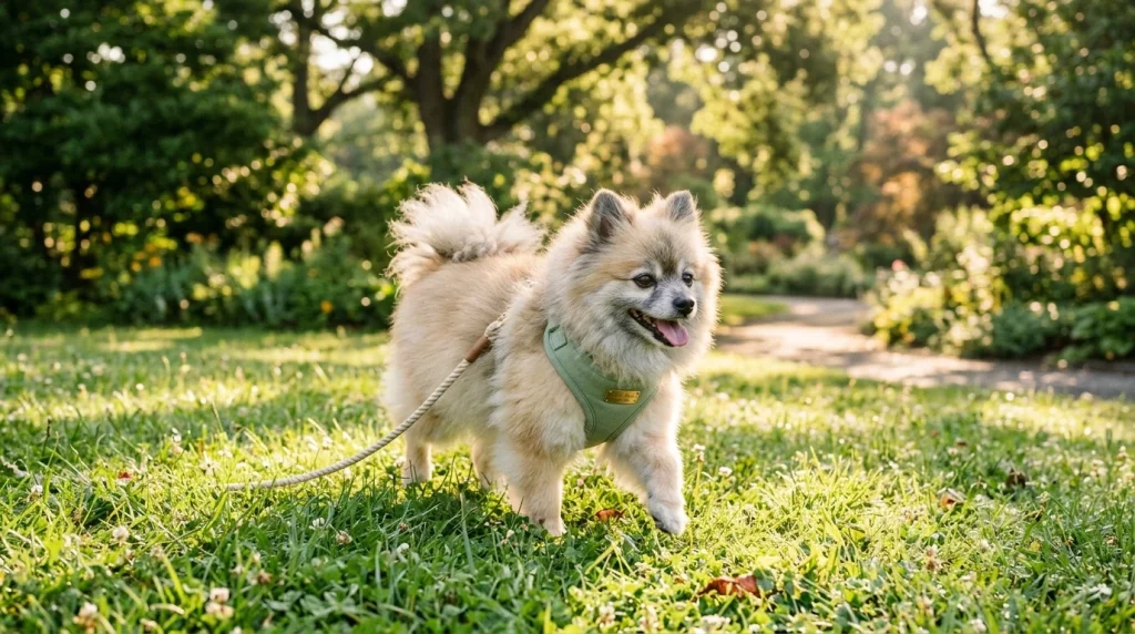 Importance of Walks for Senior Pomeranians: Health & Mobility Guide